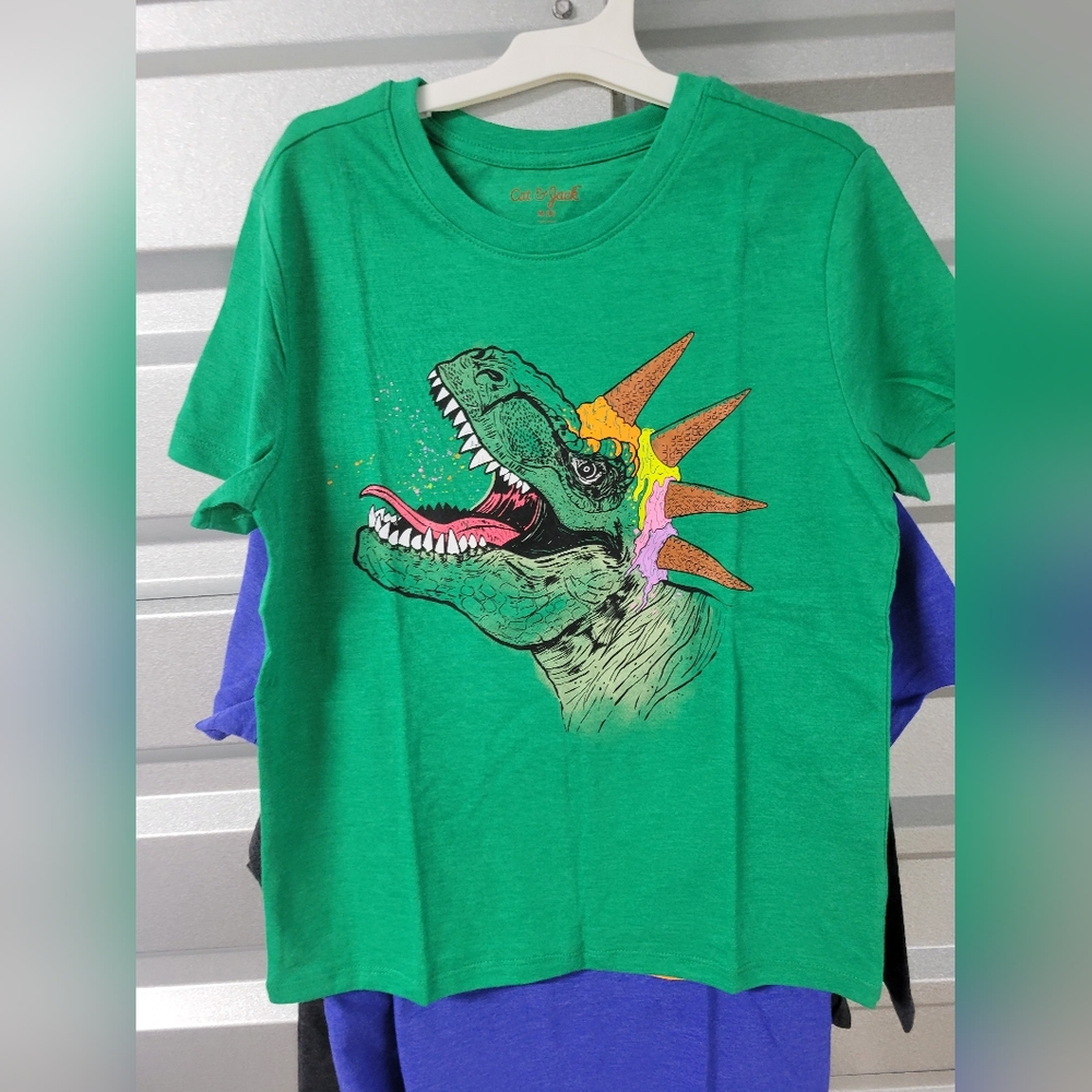 Cat & jack kids tee shirts size M (8) NWT. Set of 3